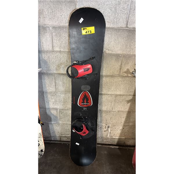 NITRO 51 SNOWBOARD WITH BINDINGS