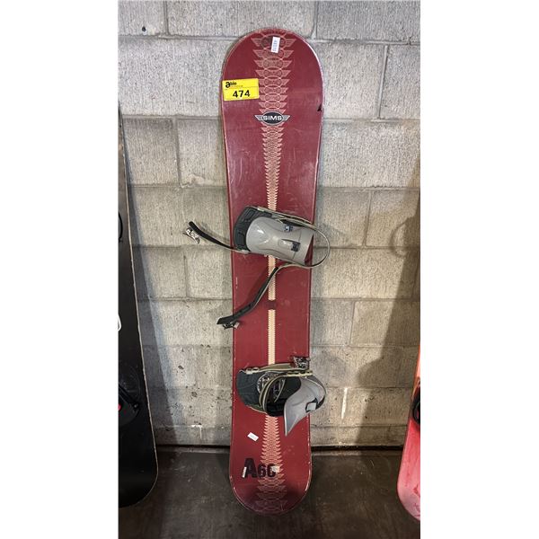 SIMS A60 SNOWBOARD WITH BINDINGS