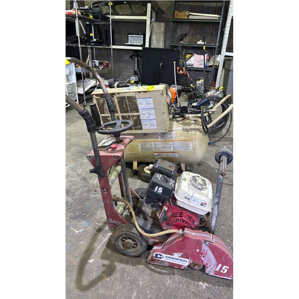 MK DIAMOND HEAVY DUTY GAS POWERED CONCRETE SAW