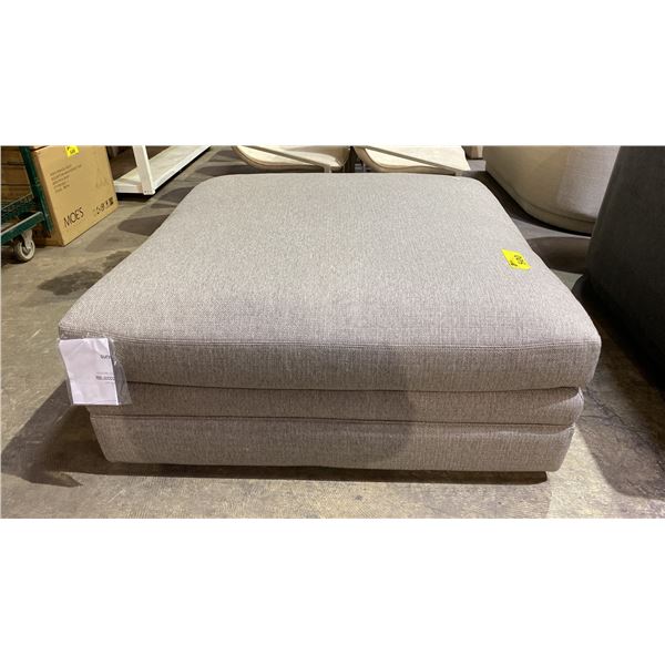 SUNDAYS FEEL GOOD OTTOMAN: 45"W X 45"D X 20"H