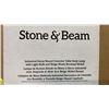 Image 3 : (2) *NEW* STONE & BEAM INDUSTRIAL DECOR ROUND CONCRETE BASE TABLE LAMPS