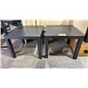 Image 1 : (2) WOODEN COFFEE TABLE