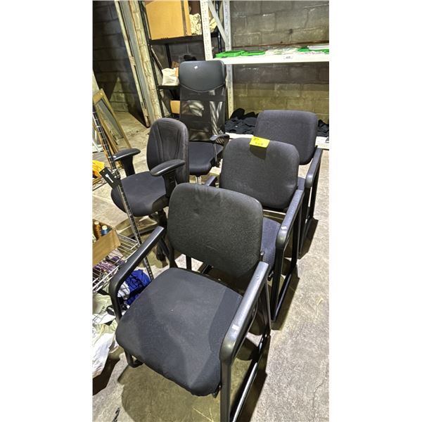 ASSORTED OFFICE CHAIRS