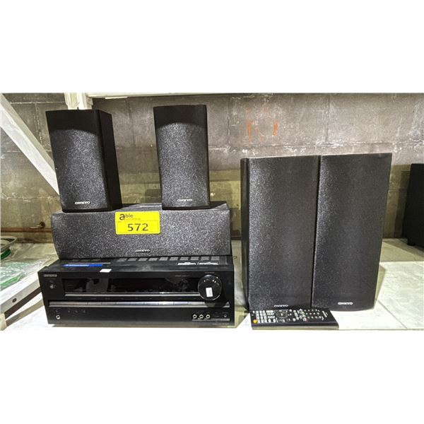 ONKYO HT-R290 5.1 CHANNEL HOME THEATER SYSTEM