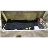 Image 1 : SHELF OF ASSORTED SIZES BLACK TSHIRTS