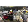 Image 1 : SHELF OF ASSORTED POWER TOOLS AND HAND TOOLS INCLUDING CRAFSTMEN 13 AMP SAW
