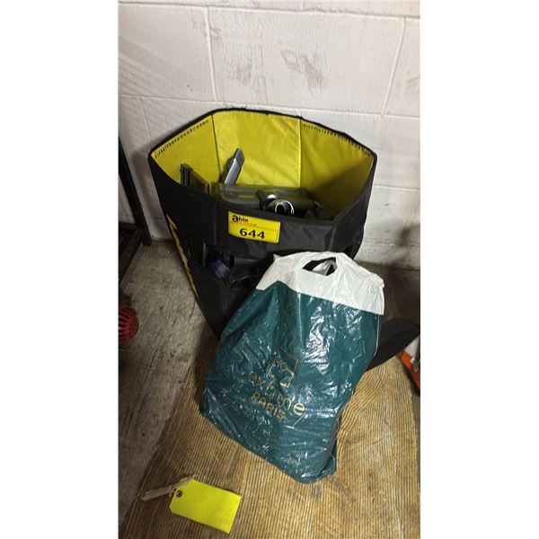 (2) BAGS OF ASSORTED VACUUM HOSES & ATTACHMENTS