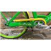 Image 5 : E-ASSISTED GREEN & YELLOW BICYCLE WITH KEY & CHARGER