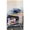 Image 1 : PALLET OF ASSORTED ITEMS INCLUDING TRAMONTIA CAST IRON SET, COLEMAN TENT, LUGGAGE BAG AND MORE