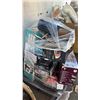 Image 2 : PALLET OF ASSORTED ITEMS INCLUDING TRAMONTIA CAST IRON SET, COLEMAN TENT, LUGGAGE BAG AND MORE