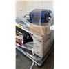 Image 3 : PALLET OF ASSORTED ITEMS INCLUDING TRAMONTIA CAST IRON SET, COLEMAN TENT, LUGGAGE BAG AND MORE