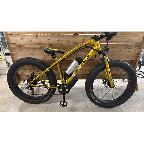 NEW SPEED  E-BIKE WITH KEY *NO CHARGER*