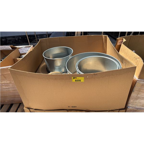 BOX OF NORDFAB HOSE ADAPTERS & SLEEVES