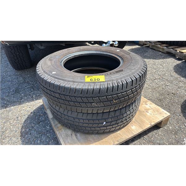 PAIR OF MICHELIN LT215/85R16 TIRES