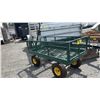 Image 1 : METAL WIRE 4-WHEEL WAGON