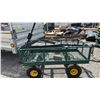 Image 3 : METAL WIRE 4-WHEEL WAGON