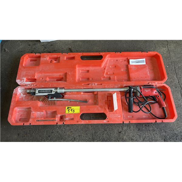 MILWAUKEE PAM-DRIVE AUTO-FEED SCREW GUN WITH CASE