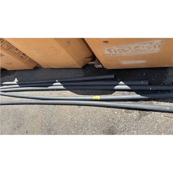 ASSORTED PLASTIC PLUMBING PIPES