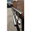 Image 2 : 12FT ALUMINIUM STEP LADDER  AND (2) 12FT ALUMINUM PIPES