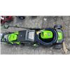 Image 2 : GREENWORKS PRO 21" 80V CORDLESS LAWN MOWER WITH GRASS CATCHER BAG *NO BATTERY/NO CHARGER/WORKING