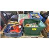 Image 1 : PALLET OF ASSORTED ROPE, TARP, TIRE CHAINS, ASSORTED MUGS & MORE *MUST TAKE ALL ON PALLET*