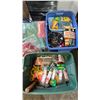 Image 3 : PALLET OF ASSORTED ROPE, TARP, TIRE CHAINS, ASSORTED MUGS & MORE *MUST TAKE ALL ON PALLET*
