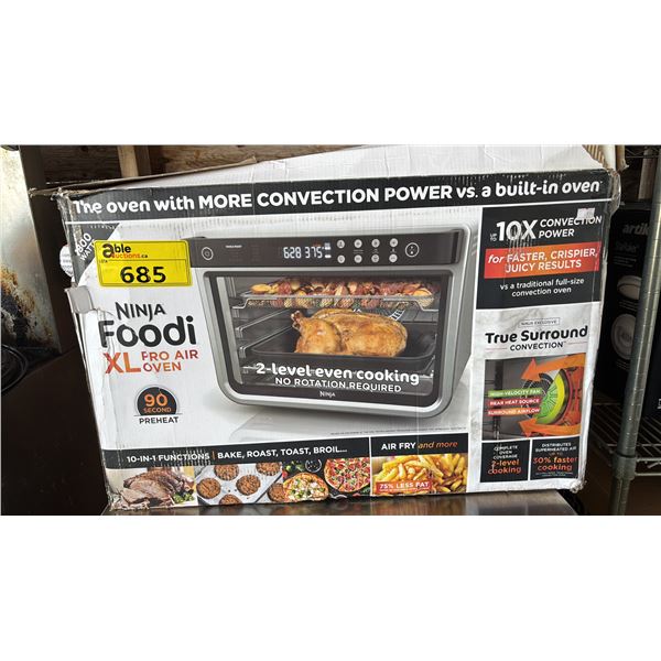 NINJA FOODI XL PRO AIR OVEN 1800W