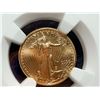 Image 16 : GOLD COIN! GOLD EAGLE 1/10TH TROY OUNCE GOLD - 2026 - MS69