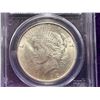 Image 4 : PEACE SILVER DOLLAR - 1922 - MS62