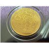 Image 4 : GOLD COIN: EGYPTIAN KING TUT - PRIVATE ISSUE - MS70