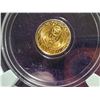 Image 5 : GOLD COIN: EGYPTIAN SCARAB - PRIVATE ISSUE - MS70