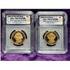 Image 1 : PRESIDENTIAL PROOF SET COINS - 2007S WASHINGTON AND 2008 VAN BUREN - BOTH PR70DCAM; LOT OF 2