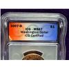 Image 4 : PRESIDENTIAL COIN SET COINS - 2007D WASHINGTON - MS67; AND MONRO AND JEFFERSON; LOT OF 3