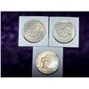 Image 2 : EISENHOWER DOLLARS - 1971, 1972D, 1776-1976 BICENTENIAL; LOT OF 3