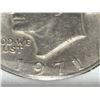 Image 4 : EISENHOWER DOLLARS - 1971, 1972D, 1776-1976 BICENTENIAL; LOT OF 3