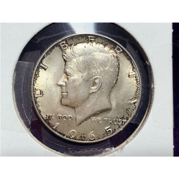 KENNEDY HALF DOLLAR - 1965