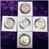 Image 1 : KENNEDY HALF DOLLARS - 1972D, 1776-1976D (X3), 1978D; LOT OF 5