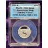 Image 1 : AMERICA THE BEAUTIFUL QUARTER - 2014S - SILVER! - PR70DCAM - FIRST DAY OF ISSUE
