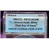 Image 3 : AMERICA THE BEAUTIFUL QUARTER - 2014S - SILVER! - PR70DCAM - FIRST DAY OF ISSUE