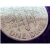 Image 5 : ROOSEVELT SILVER DIMES - 1961, 1962D (X2), 1963D; LOT OF 4