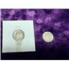 Image 1 : MERCURY SILVER DIMES - 1941S, 1945; LOT OF 2