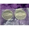 Image 6 : JEFFERSON NICKELS - WAR NICKELS 1942S, 1944P AND 2003S (X2); LOT OF 4