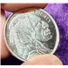 Image 9 : SILVER BULLION ROUNDS - BUFFALO NICKEL REPLICA - 1/10 OUNCE .999 SILVER; LOT OF 2