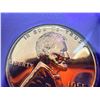 Image 5 : LINCOLN WHEAT PENNIES: 1955 PF68 RD AND 1939 PLATED IN 24-KARAT GOLD; LOT OF 2