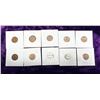 Image 12 : INDIAN HEAD CENTS - 1889, 1900, 1901, 1902, 1903, 1904, 1905, 1906, 1907, 1908; LOT OF 10