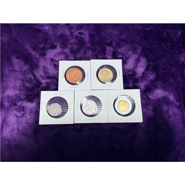 FOREIGN COINS, LOT