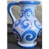 Image 4 : Blue and White Ceramic Pitchers and Cups with Swirl Pattern