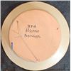 Image 6 : Decorative Plates and Tray: Silver Plate, Peacock Tray, and Ceramic Ship Plate