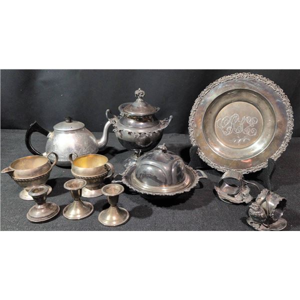 Silver Plated Serving and Entertaining Ware Collection, Various Makers