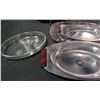 Image 5 : Serving Trays in Metal With Marked Provenances